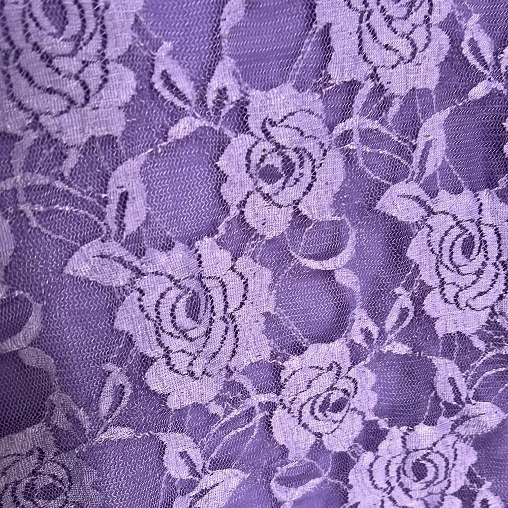 Purple Lace Roses Top - Picture 2 of 3